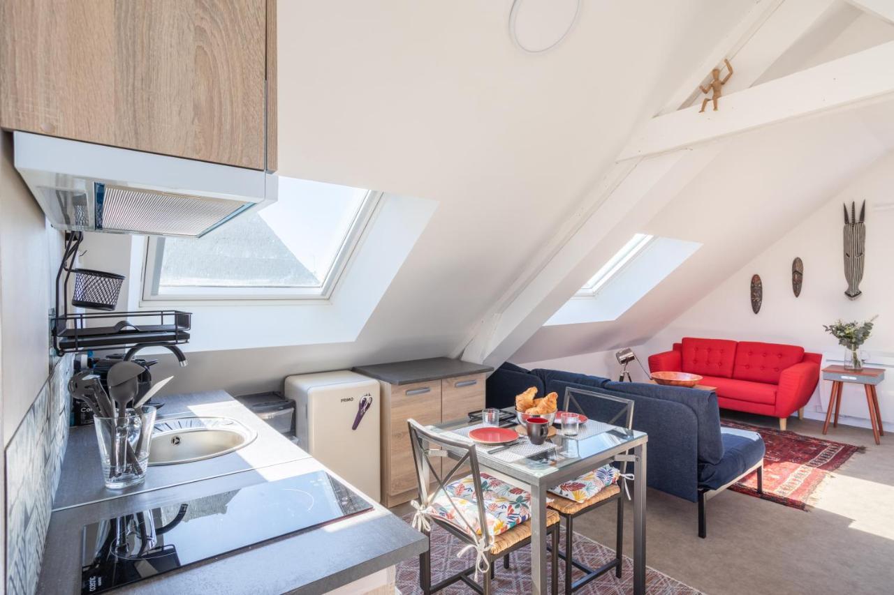Teranga - Studio Avec Grande Terrasse Dans Rennes Exterior foto