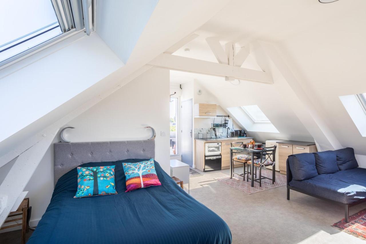 Teranga - Studio Avec Grande Terrasse Dans Rennes Exterior foto